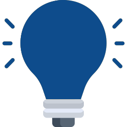 Lightbulb icon to illustrate a PNLD tip