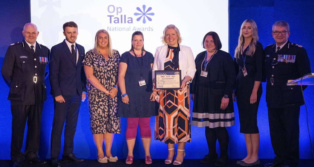 Team PNLD receiving their Op Talla Award