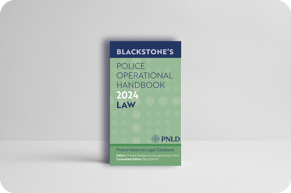 Blackstone's Police Operational Handbook 2024